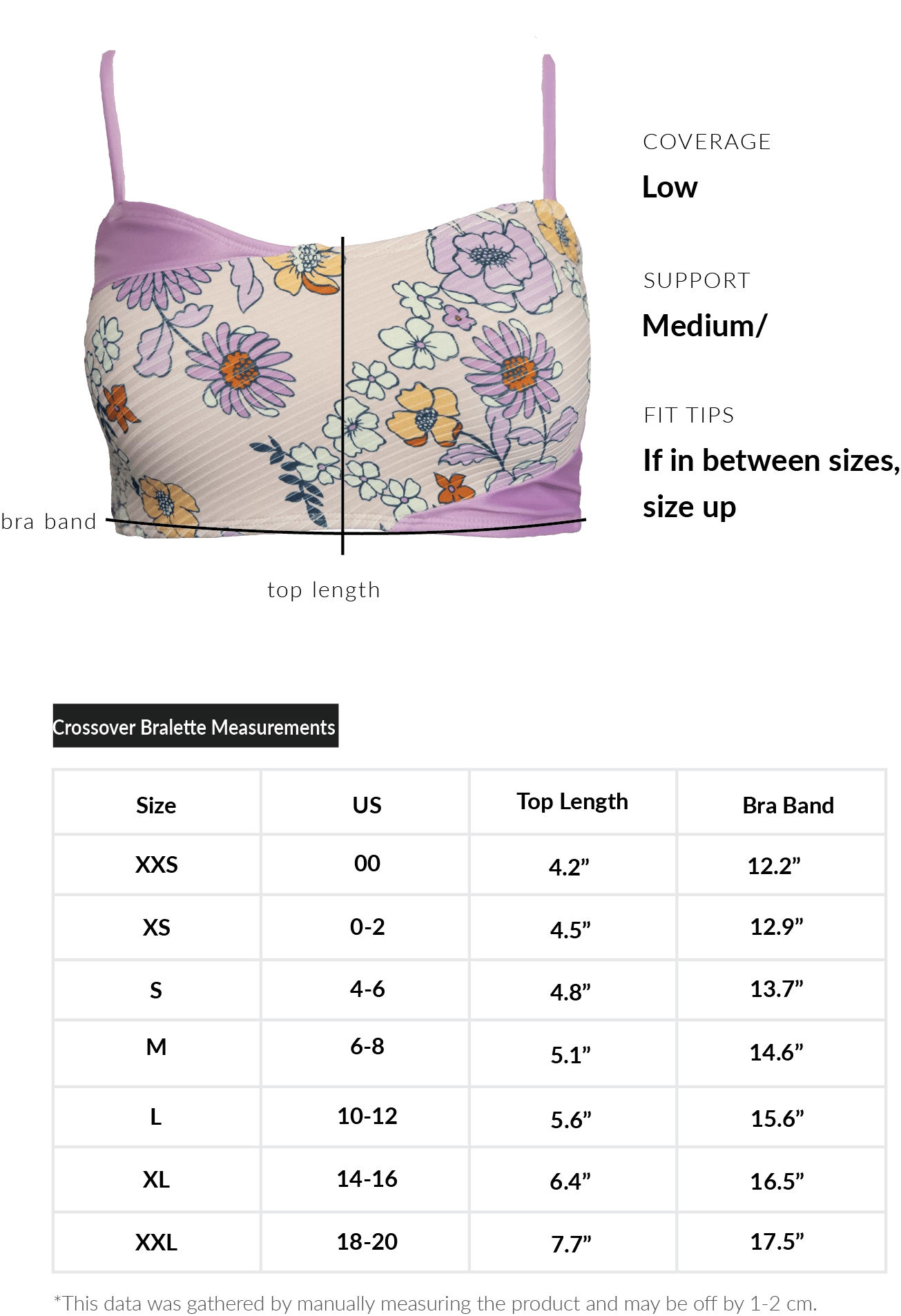 Lilac Beach Crossover Bralette - Image 11