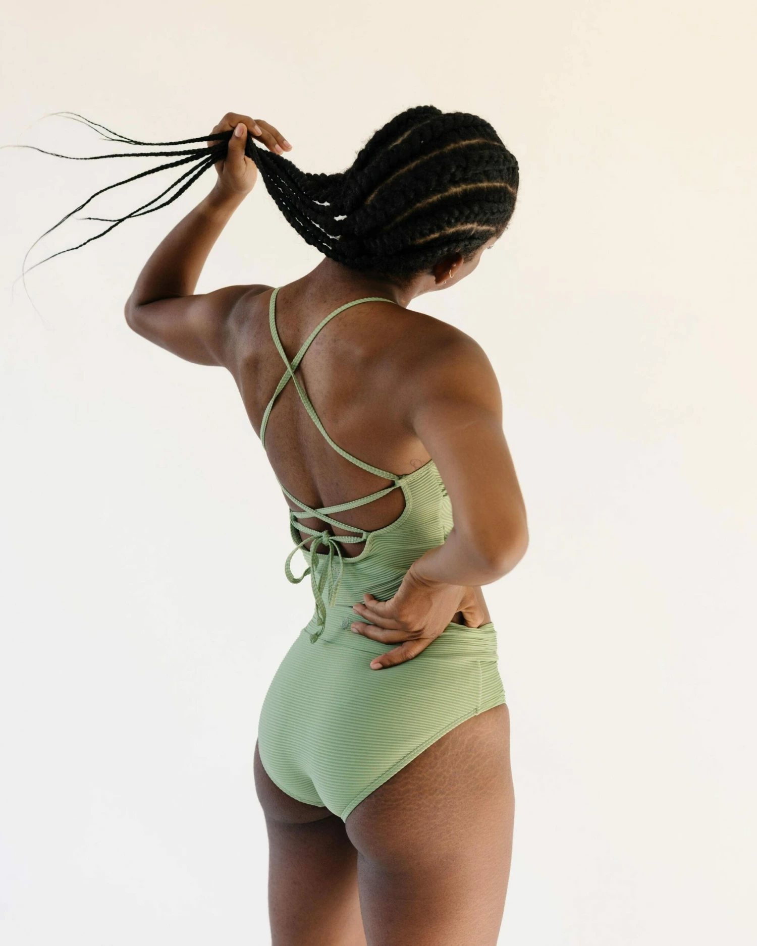 Textured Olympia Mid Rise Bottom - Image 3