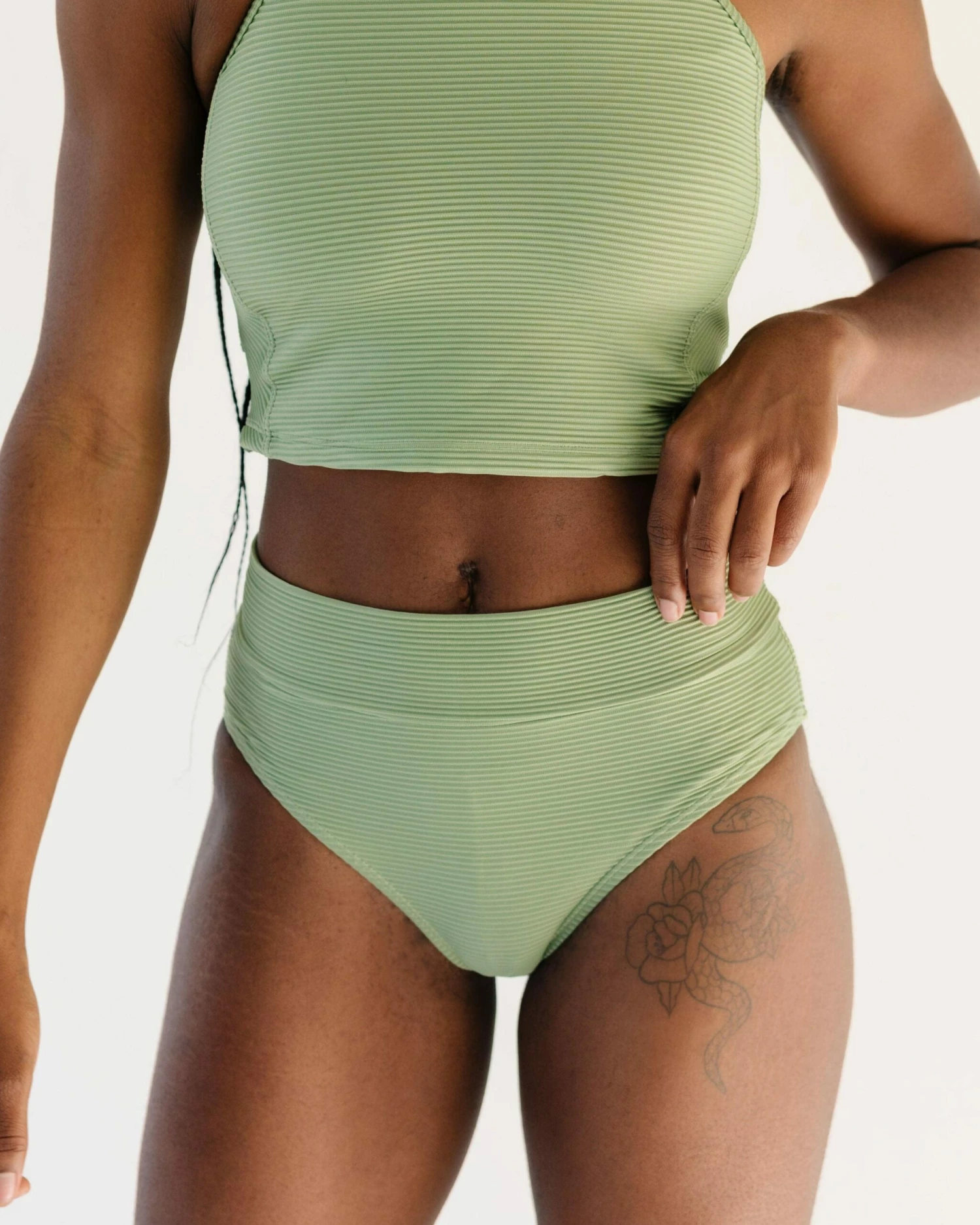 Textured Olympia Mid Rise Bottom - Image 6