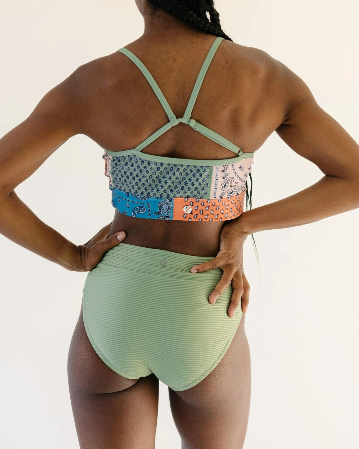 Textured Olympia Mid Rise Bottom - Image 2